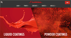Desktop Screenshot of cardinalpaint.com